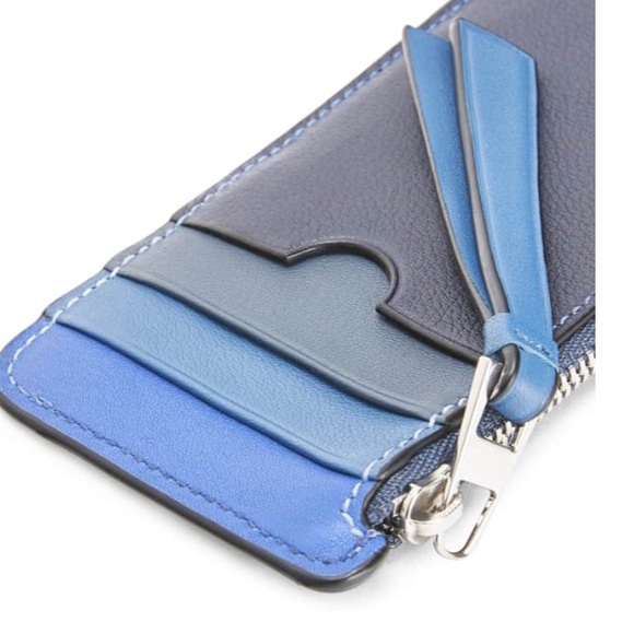 NWT LOEWE Blue card coin holder Men’s or womens - Picture 1 of 7